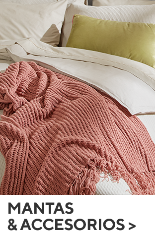 mantas cojines y accesorios  ropa de cama cic