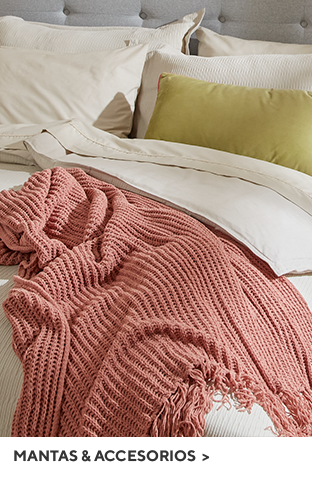 mantas cojines y accesorios  ropa de cama cic