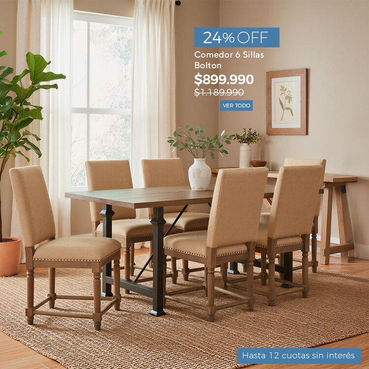 Comedores con hasta 65% de dcto en el CIC Sale