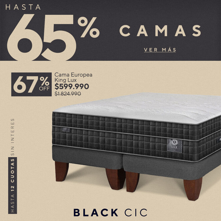 Conoce nuestra selección especial de camas con descuento!