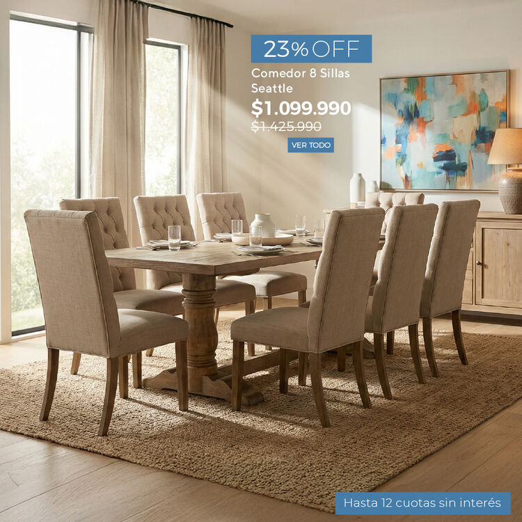 Comedores con hasta 65% de dcto en el CIC Sale