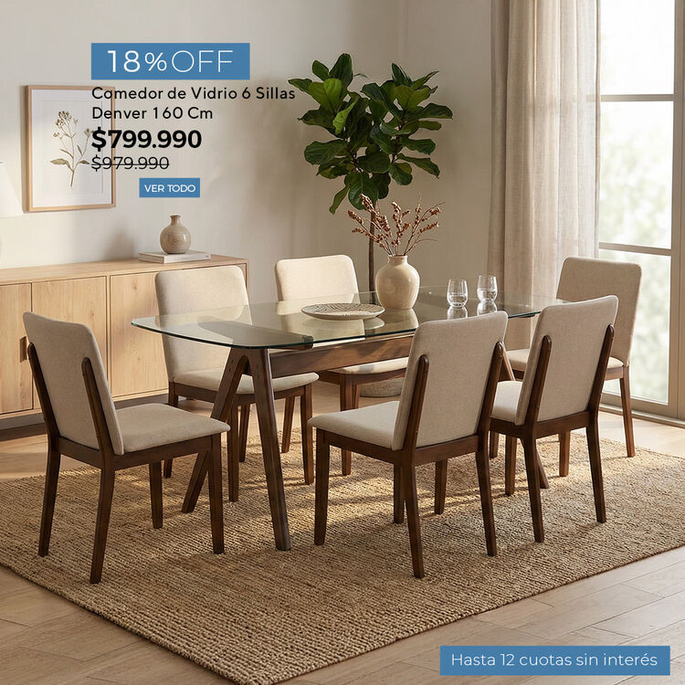 Comedores con hasta 65% de dcto en el CIC Sale