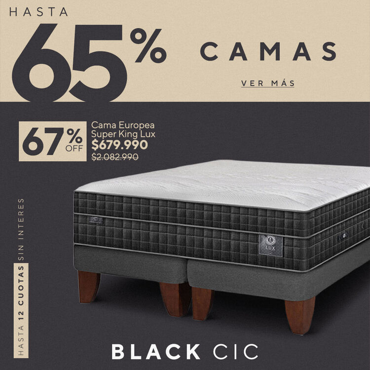 Conoce nuestra selección especial de camas con descuento!