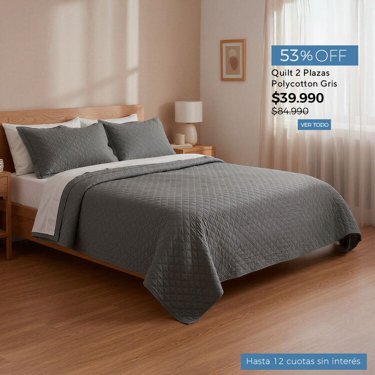 Imperdibles descuentos de hasta un 75% en Ropa de Cama CIC