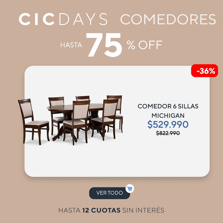 65% DCTO EN COMEDORES EN CIC DAYS DE CIC.CL