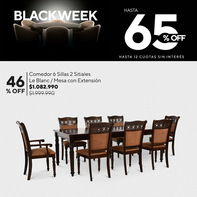 Comedores con hasta 65% de dcto en el CIC Sale
