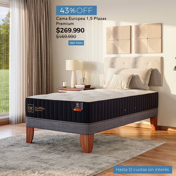 Conoce nuestra selecci&oacute;n especial de camas con descuento!