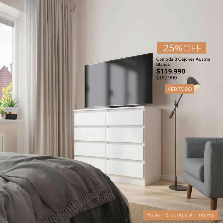 Ofertas de hasta 40% en camas y colchones en cic.cl