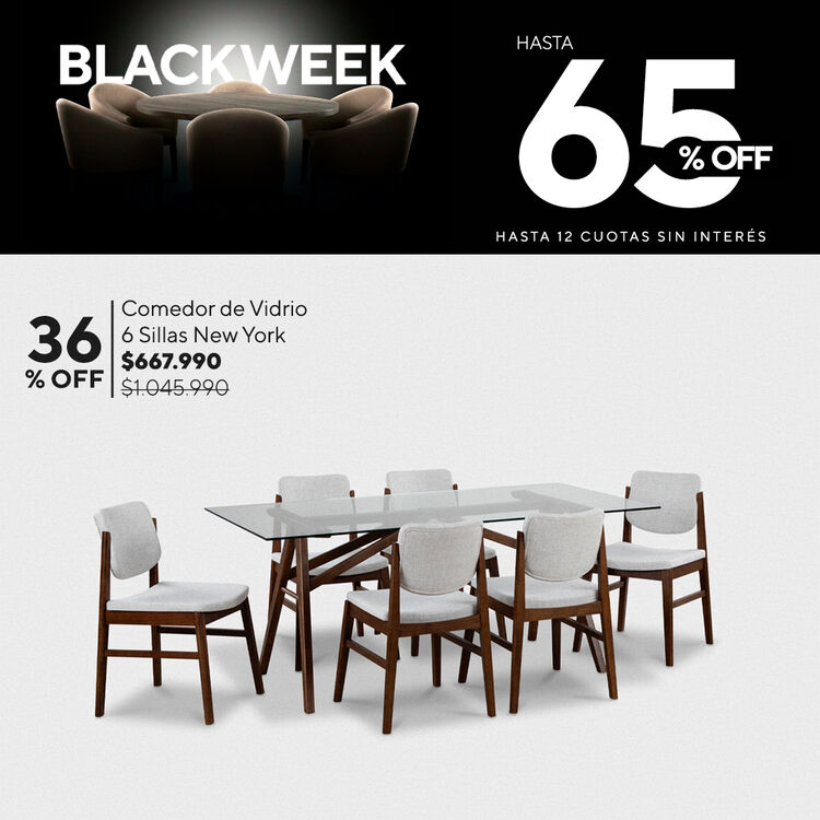 Comedores con hasta 65% de dcto en el CIC Sale