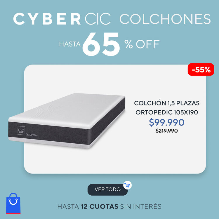 COLCHONES CON HASTA 60% DE DESCUENTO EN CIC DAYS DE CIC.CL