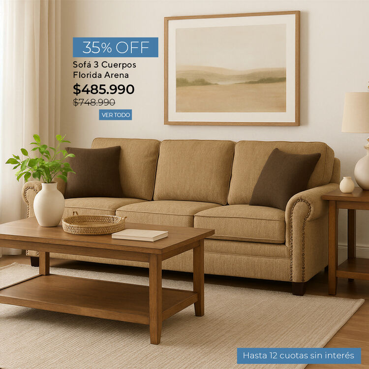 Gran variedad de estilos y colores, especial sofás en cic.cl