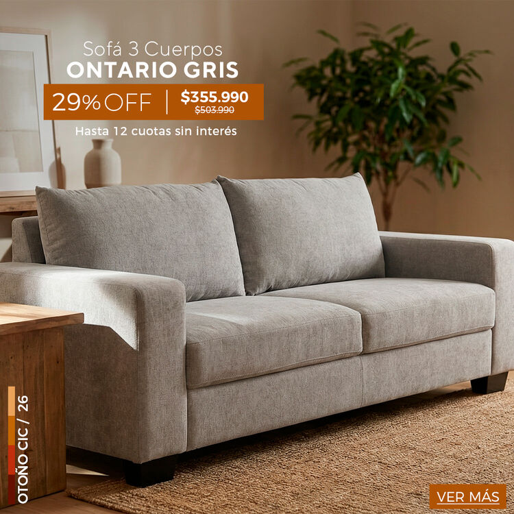 Gran variedad de estilos y colores, especial sof&aacute;s en cic.cl