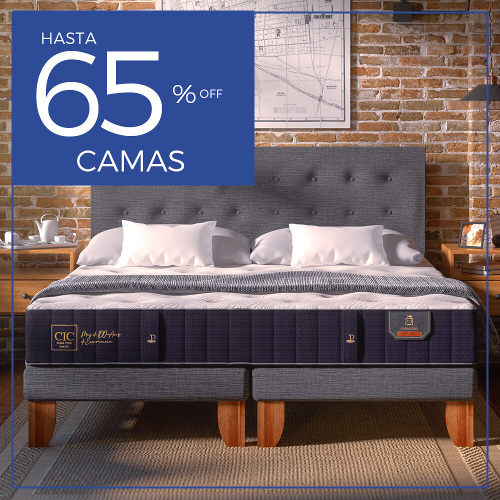 CAMAS CON HASTA 70% DE DESCUENTO EN CIC DAYS DE CIC.CL