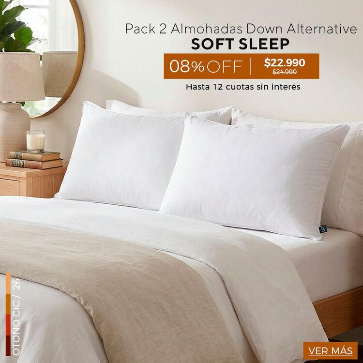 Imperdibles descuentos de hasta un 75% en Ropa de Cama CIC