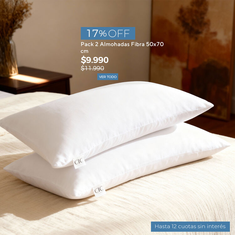 Imperdibles descuentos de hasta un 75% en Ropa de Cama CIC