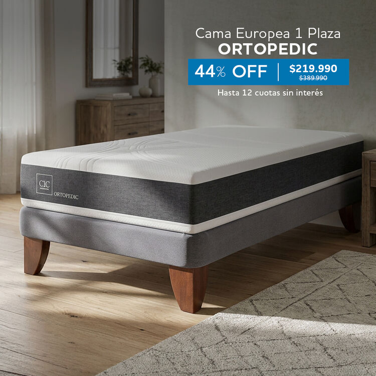 Ver ofertas Cyber en camas CIC con hasta 65% de descuento