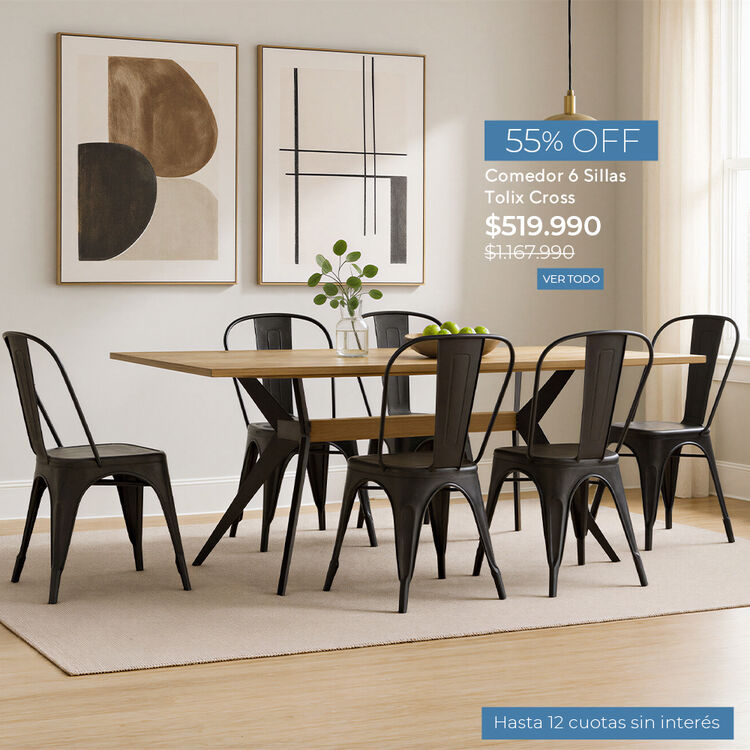 Comedores con hasta 65% de dcto en el CIC Sale
