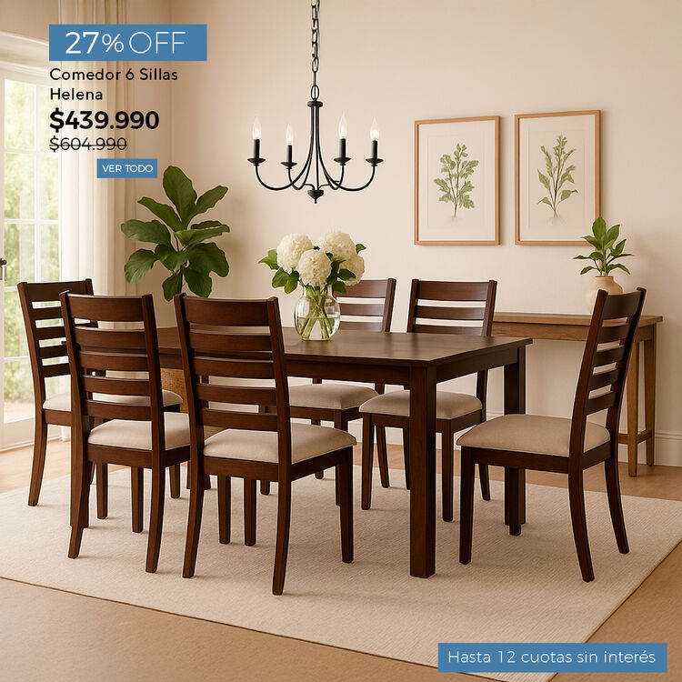 Comedores con hasta 65% de dcto en el CIC Sale