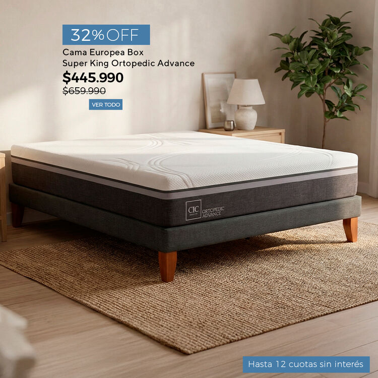 Conoce nuestra selecci&oacute;n de camas y colchones Premium con hasta 65% de descuento.