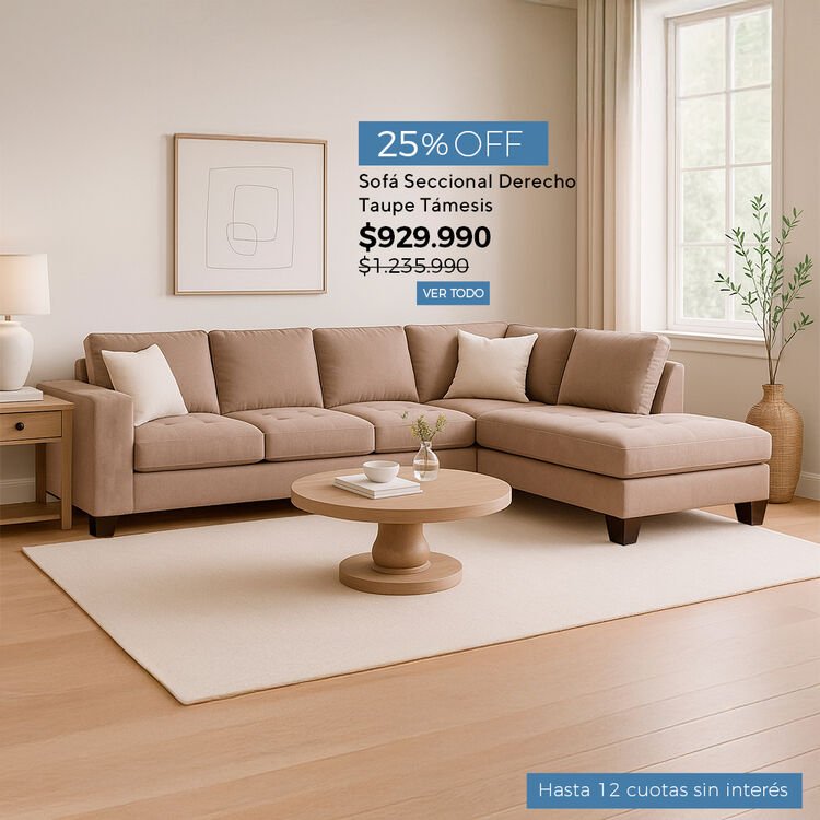 Gran variedad de estilos y colores, especial sofás en cic.cl