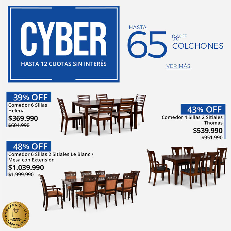 65% DCTO EN COMEDORES EN CIC DAYS DE CIC.CL