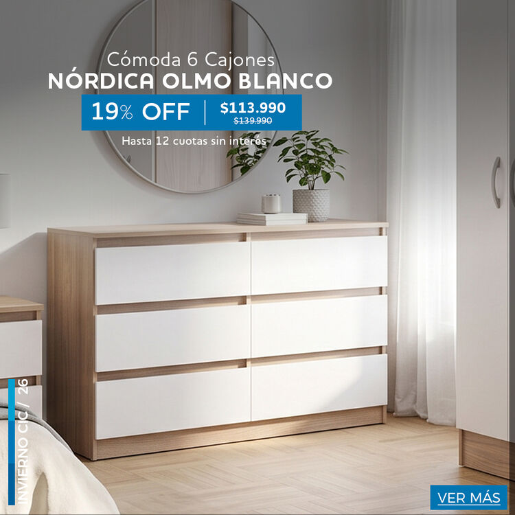 Ofertas de hasta 40% en camas y colchones en cic.cl