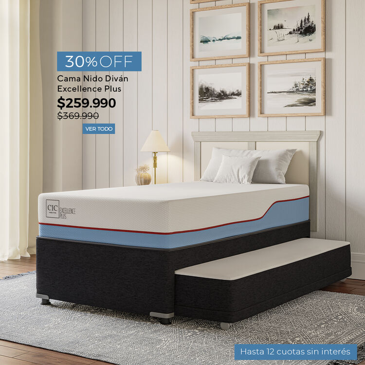 Conoce nuestra selecci&oacute;n especial de camas con descuento!