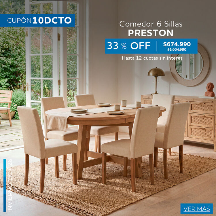 Comedores con hasta 65% de dcto en el CIC Sale