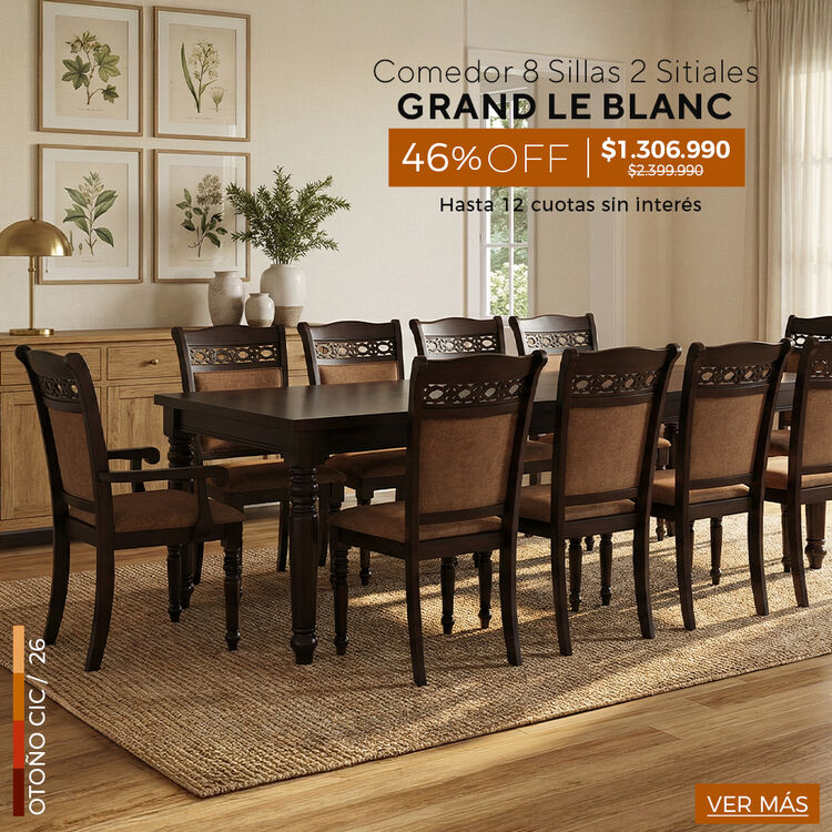 Comedores con hasta 65% de dcto en el CIC Sale