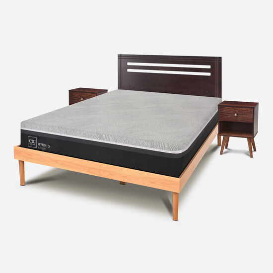 Cama 2 Plazas Hybrid + Set Múnich