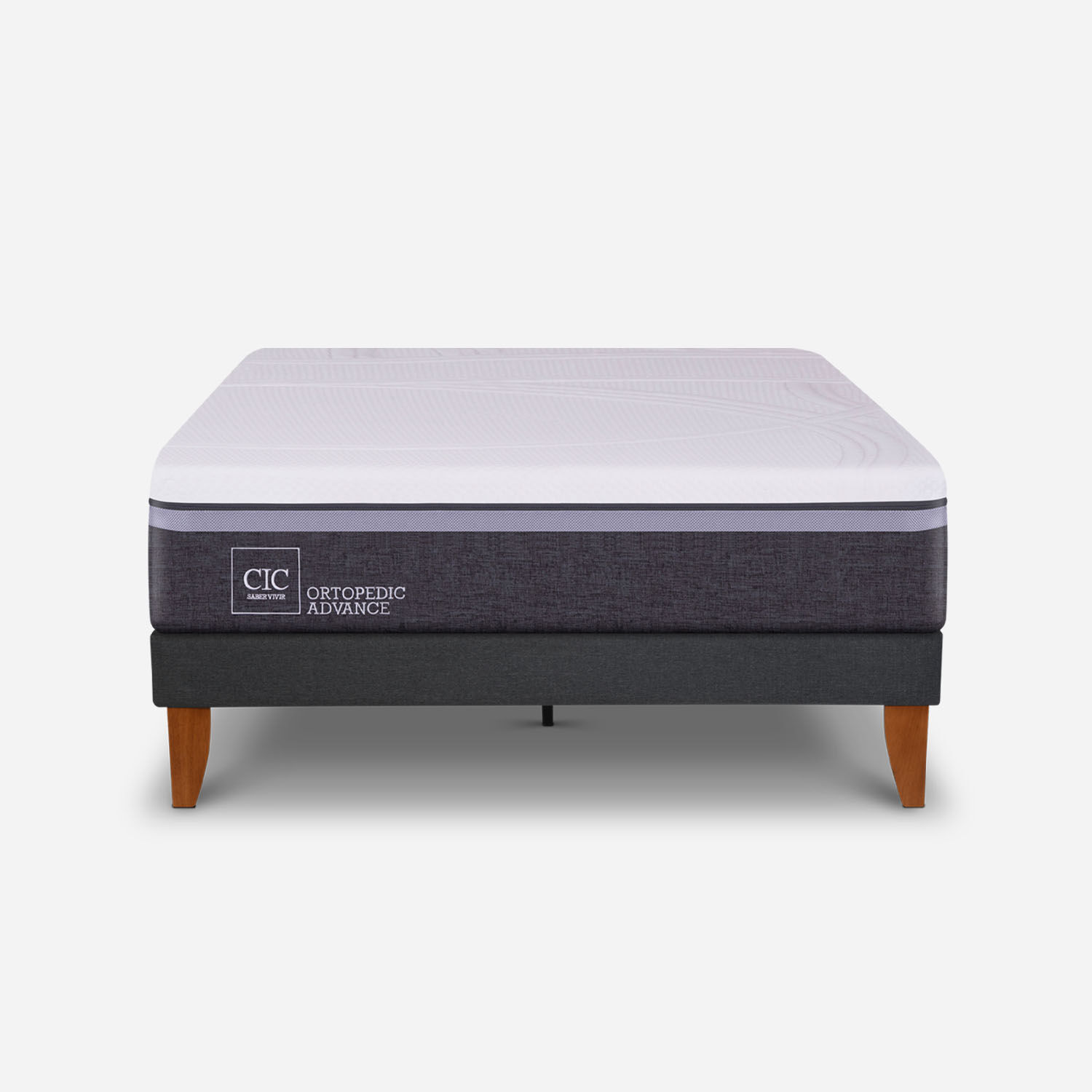 Cama Europea Curve 1.5 Plazas Ortopedic Advance 