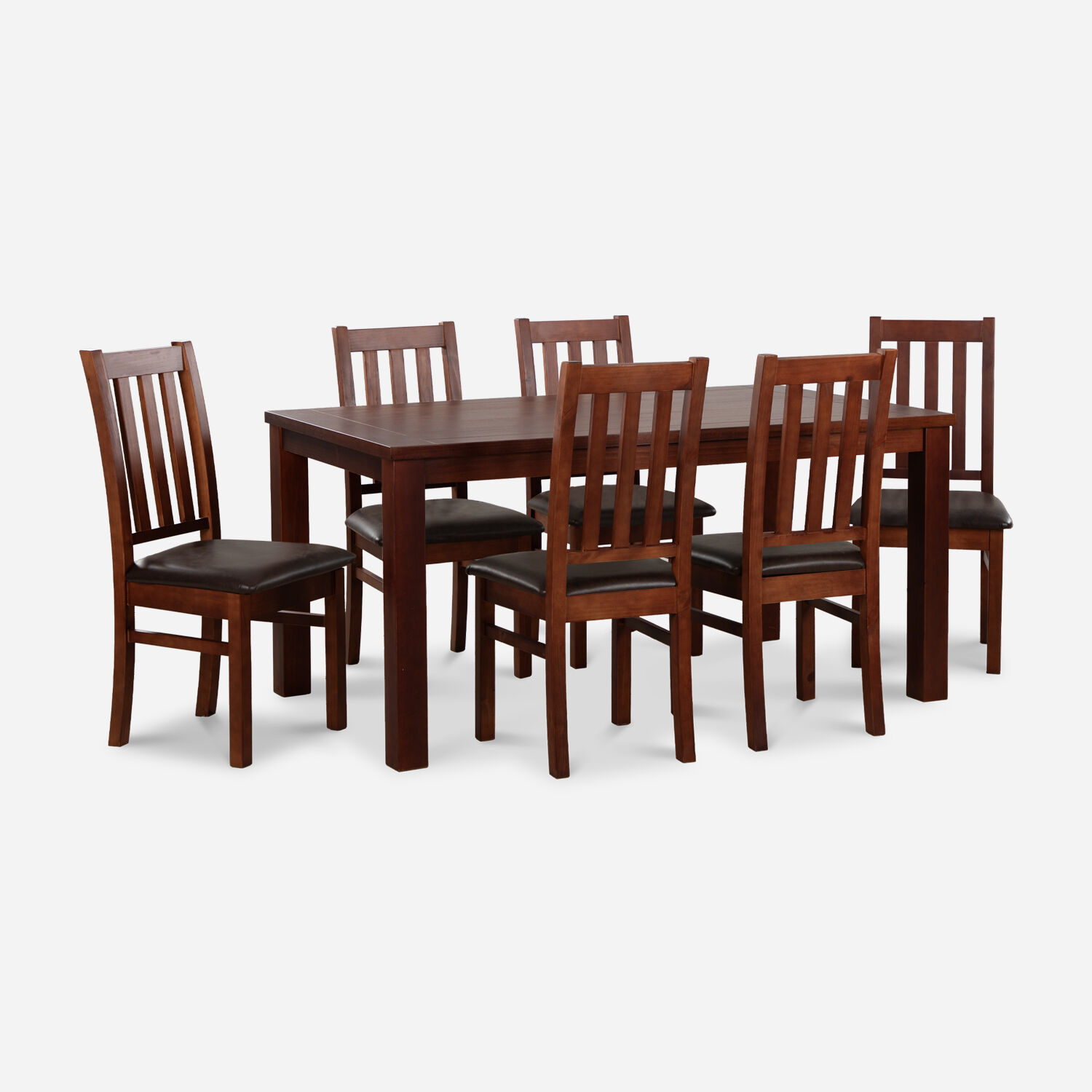 Comedor 6 Sillas &Ntilde;uble Mir&oacute; Negro