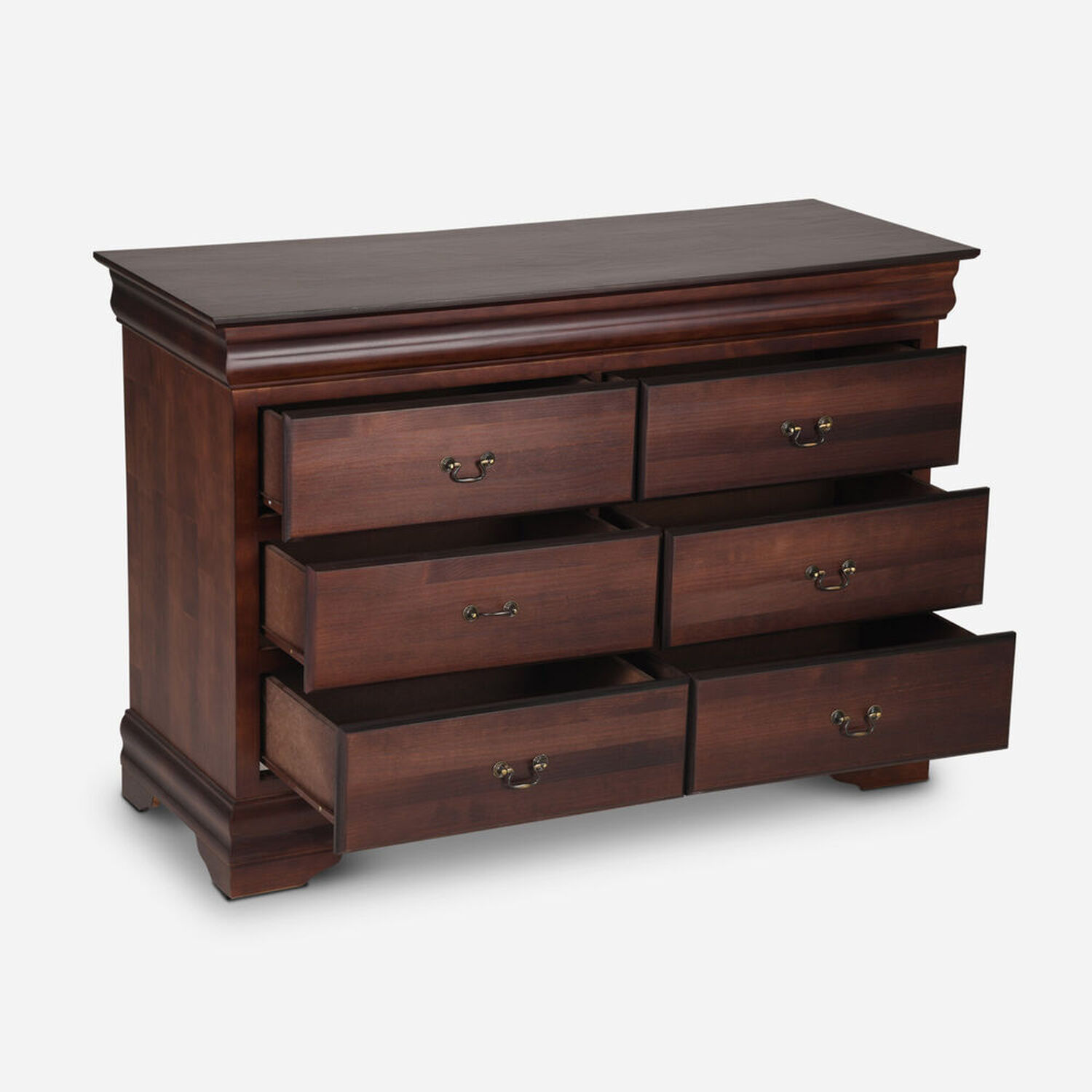 C&oacute;moda 6 Cajones Mir&oacute; Chocolate