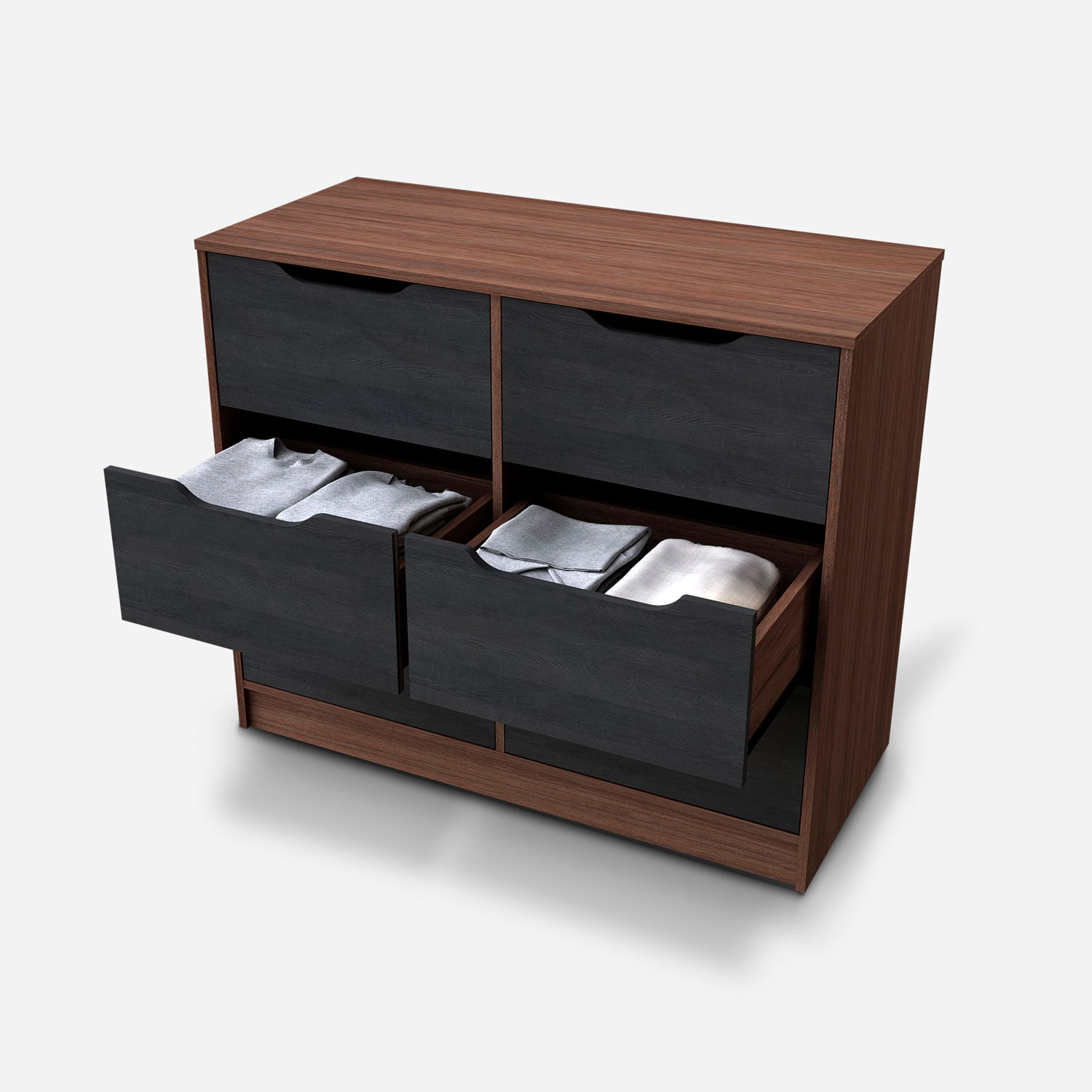 C&oacute;moda 6 Cajones Espresso