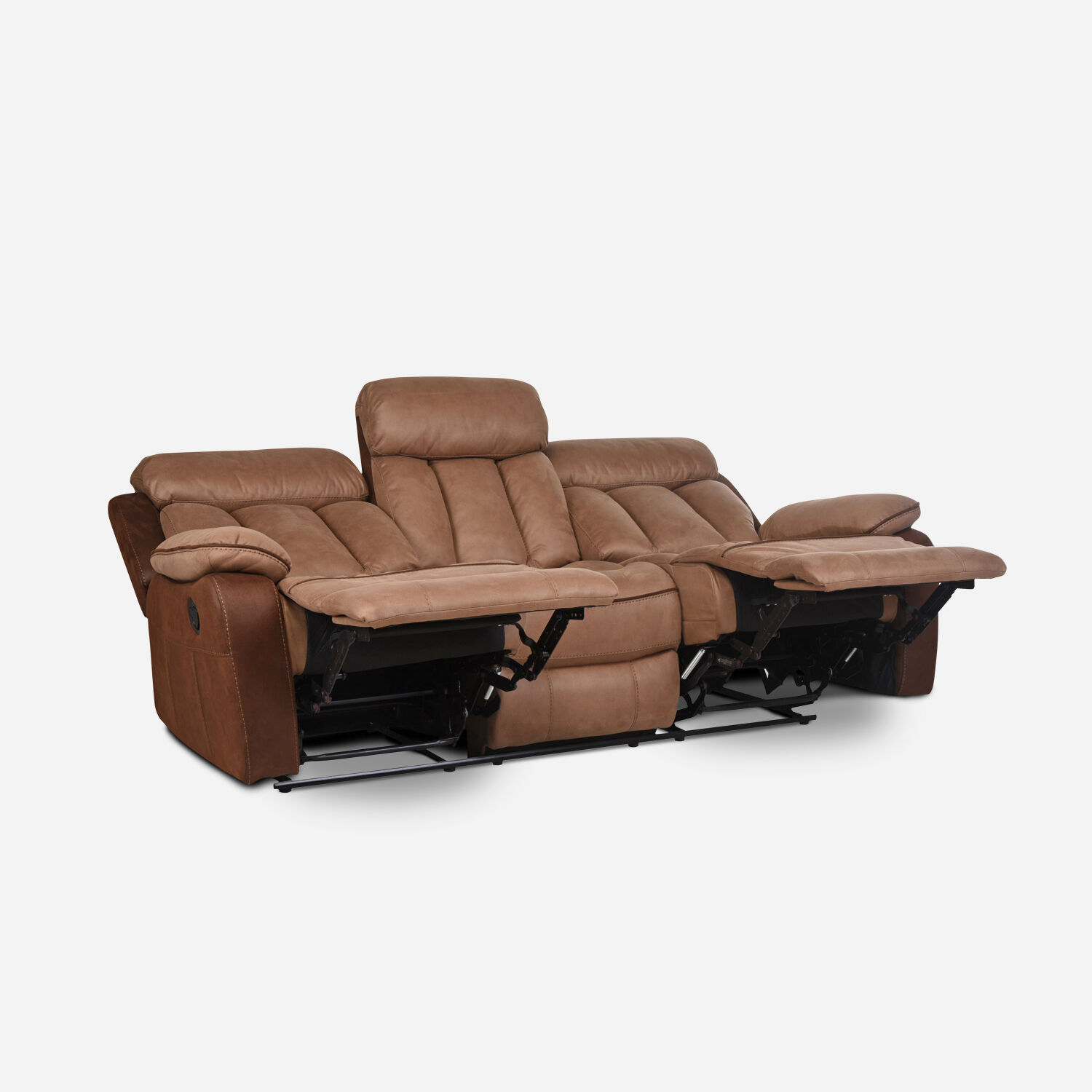 Sofá 3 Cuerpos Reclinable Moka
