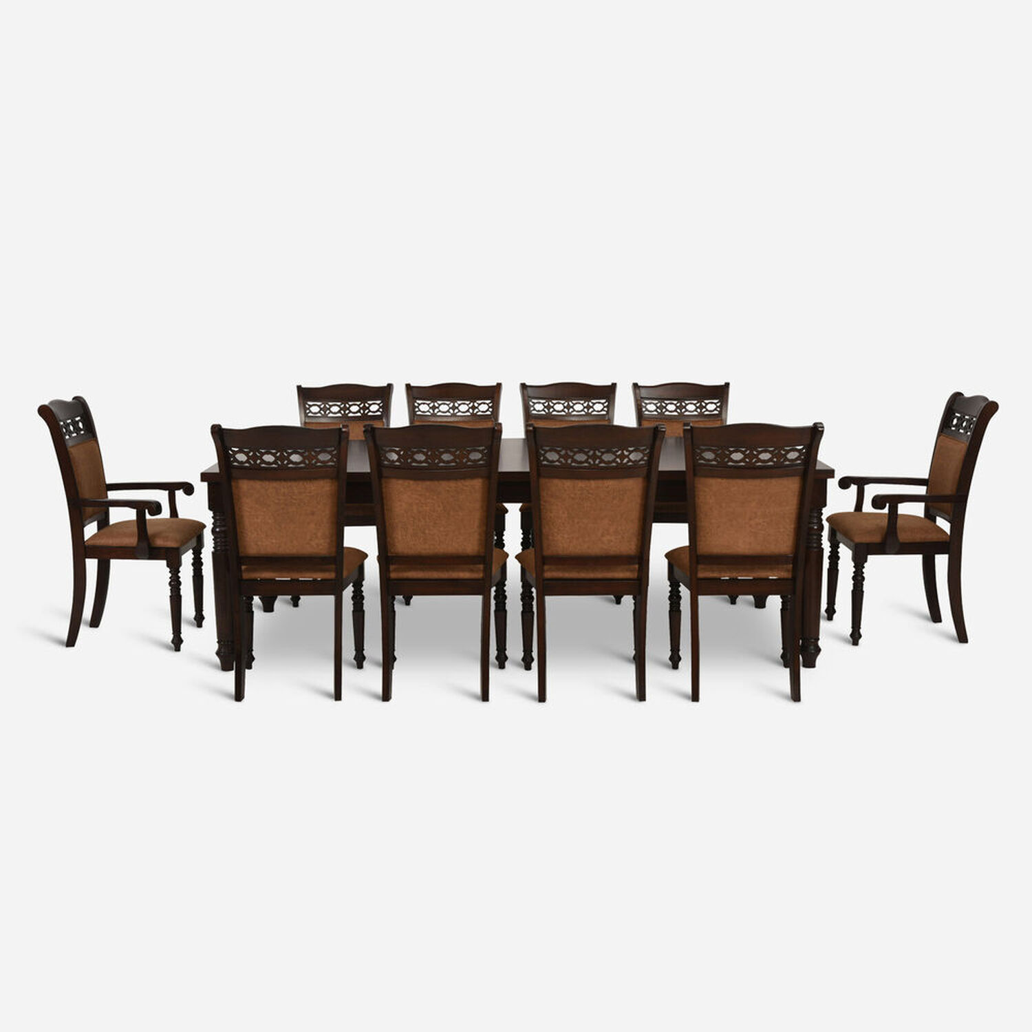 Comedor 8 Sillas 2 Sitiales Grand Le Blanc / Mesa sin Extensi&oacute;n