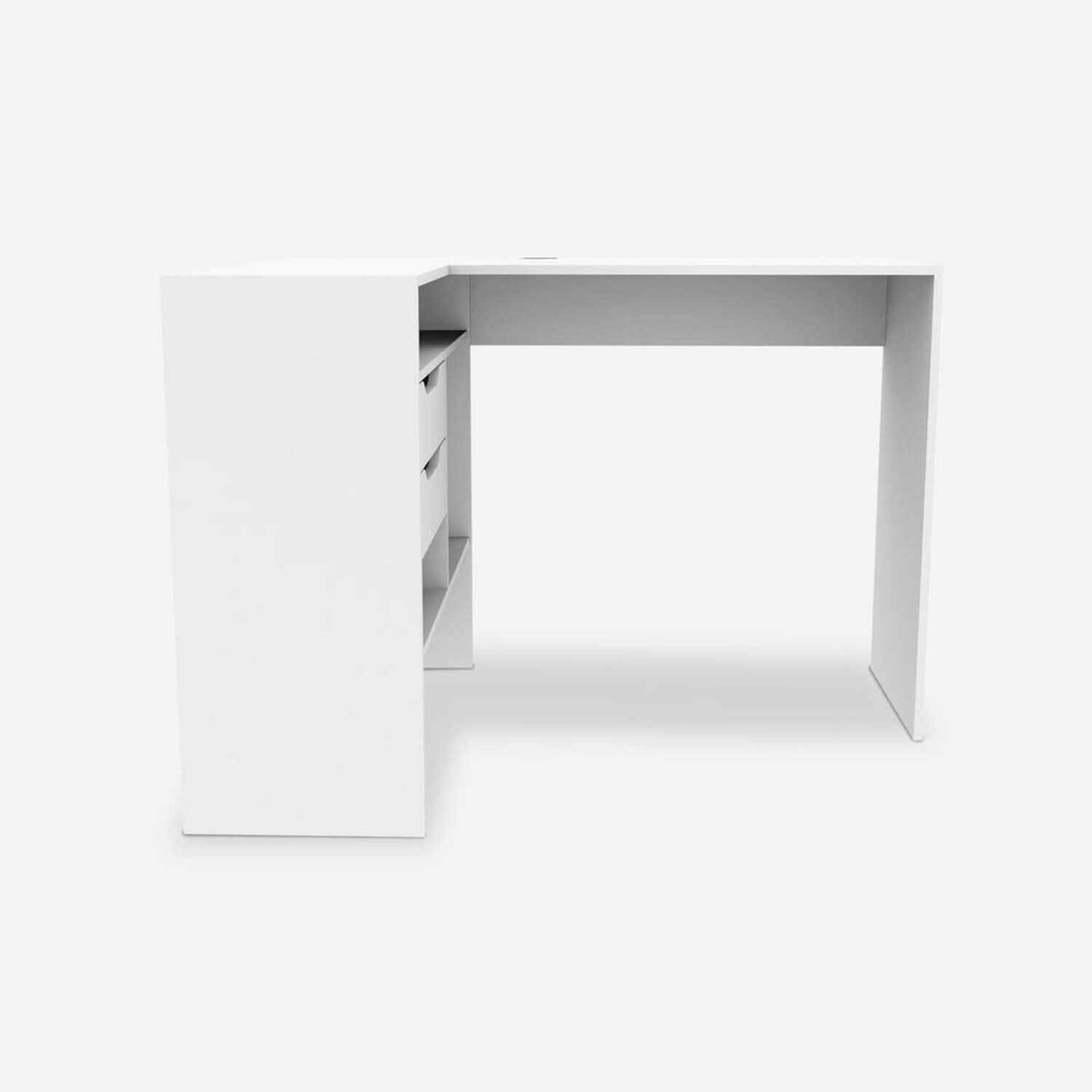 Escritorio 2 Cajones Blanco Mil&aacute;n