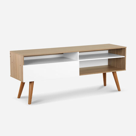 Rack Standford 1 Puerta 2 Repisas Bicolor