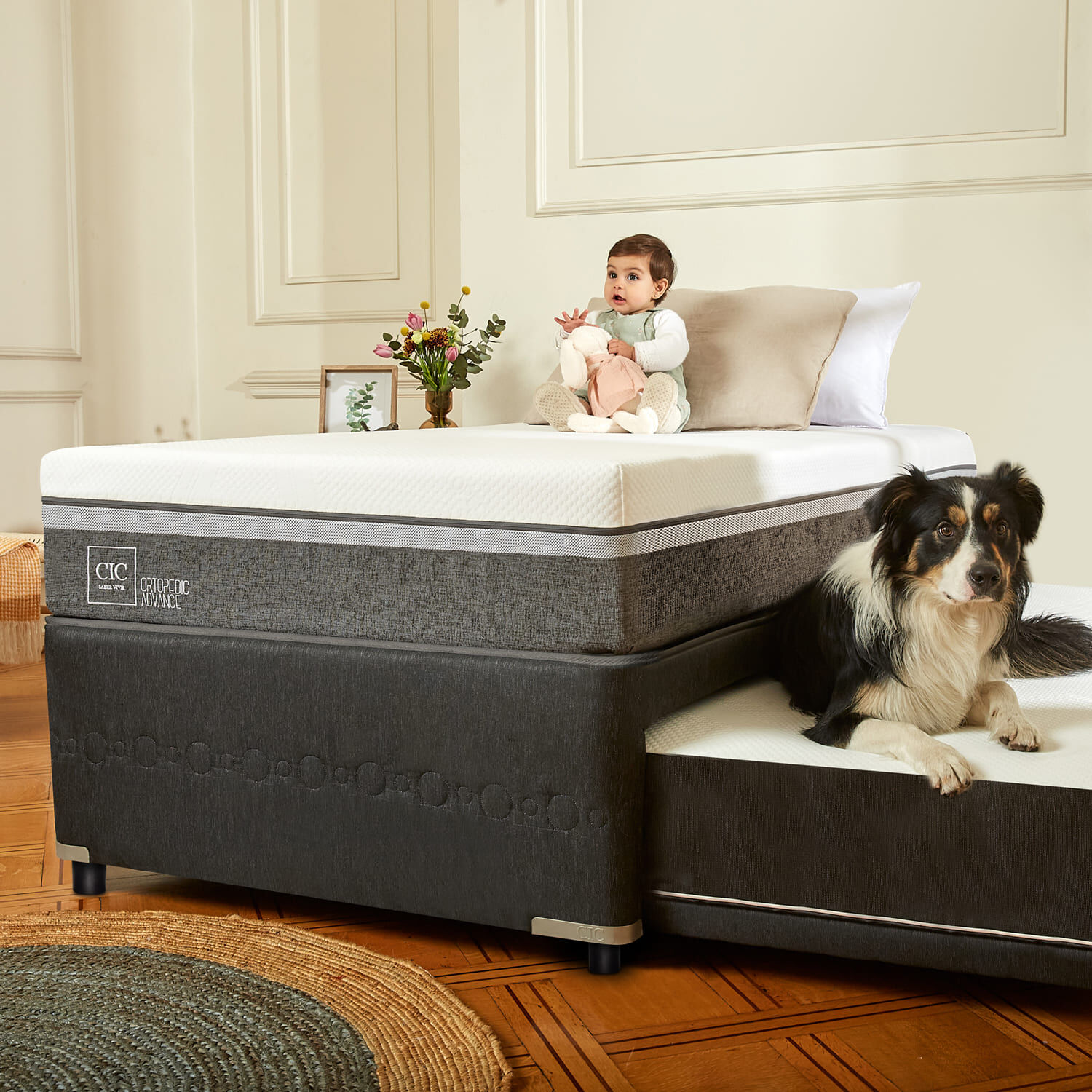 Cama Nido Div&aacute;n Ortopedic Advance