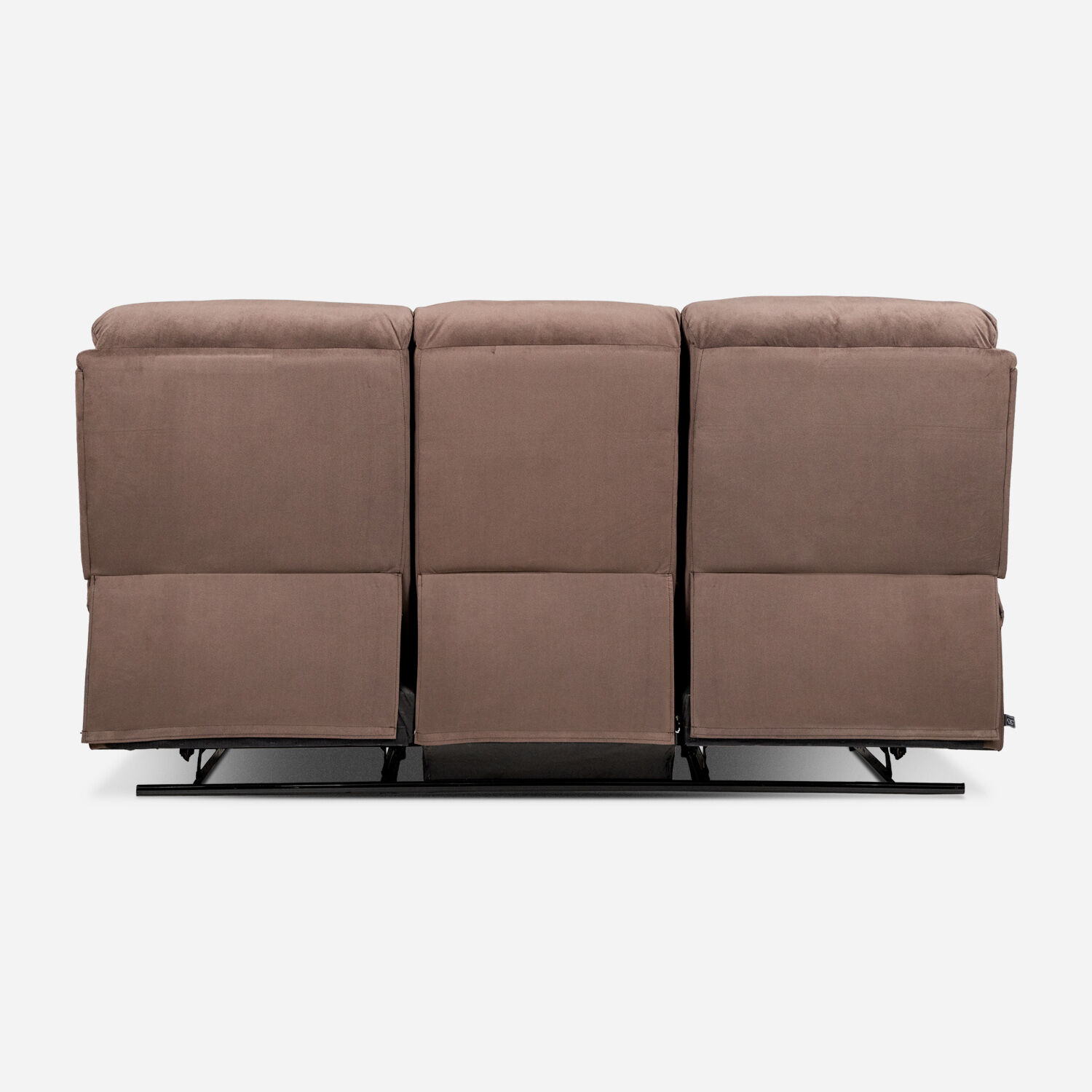 Sof&aacute; Reclinable 3 Cuerpos Texas Chocolate