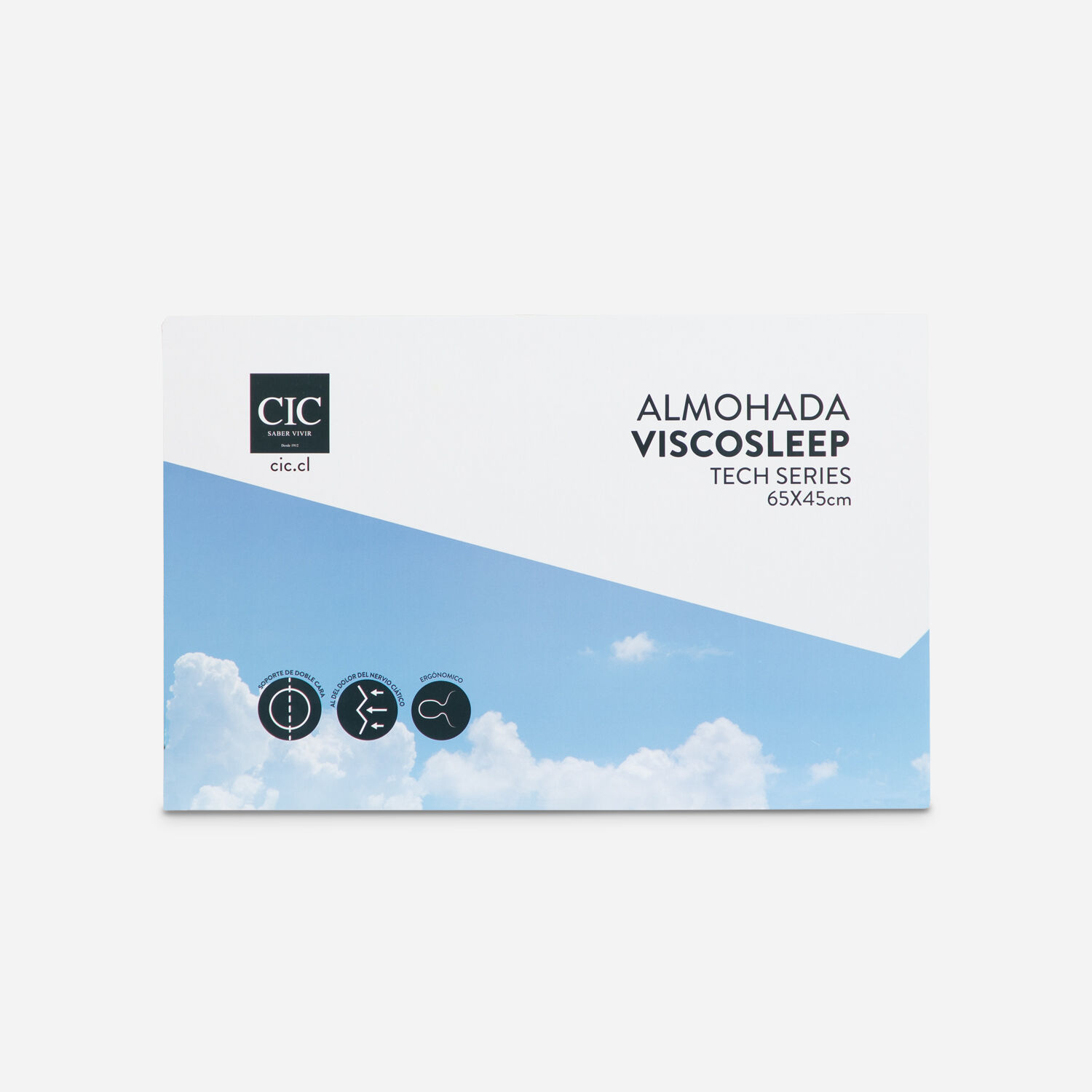 Almohada Visco Sleep 65x45 cm