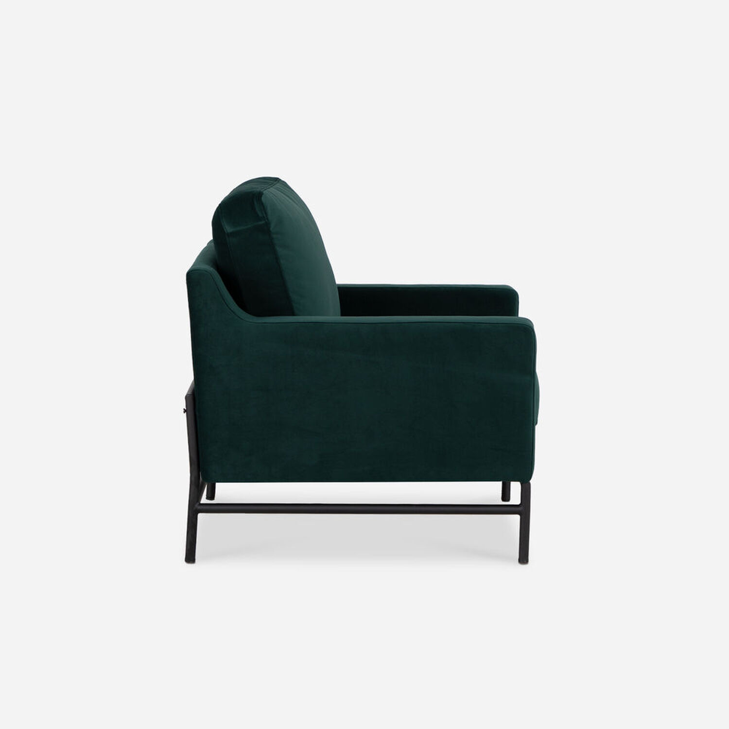 Poltrona Cilla Verde Oscuro