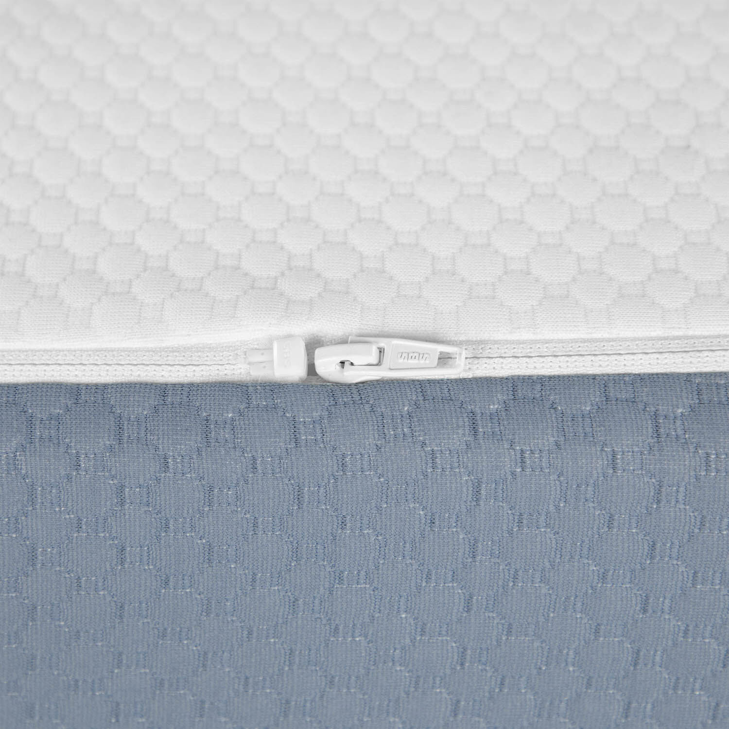 Cama Europea 1 Plaza Excellence + Respaldo Gales Gris