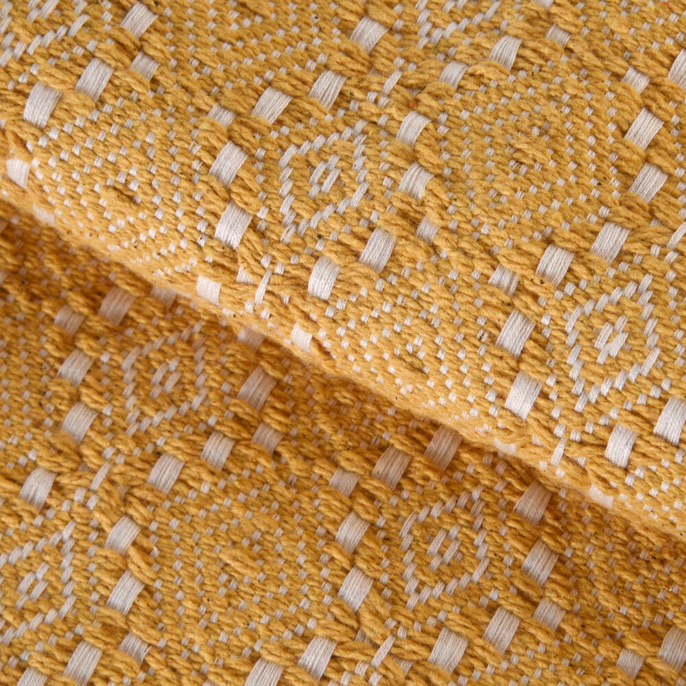 Manta Geo India Mostaza 120 x 200 CM | CIC Retail