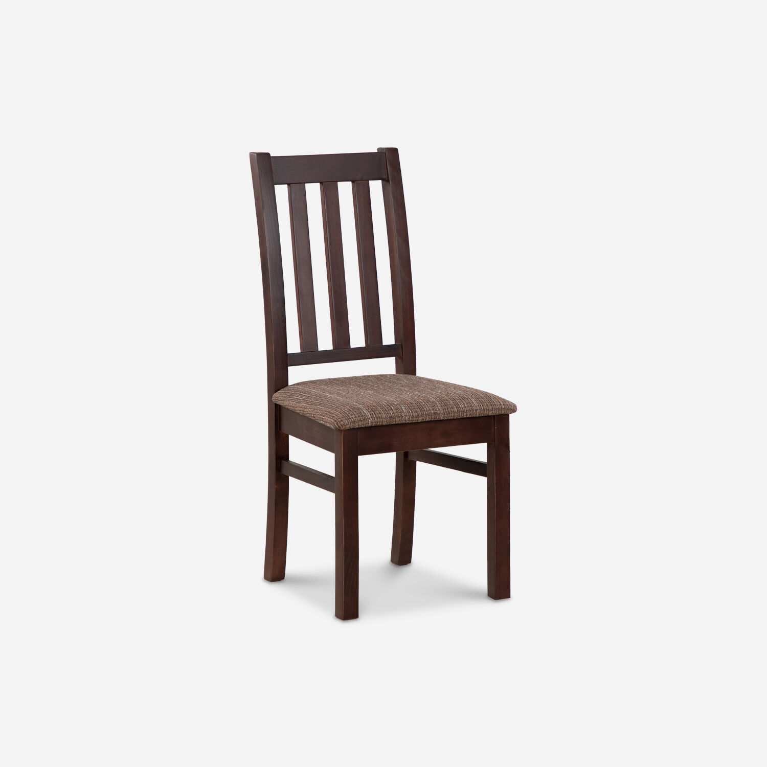 Comedor 4 Sillas &Ntilde;uble Chocolate - Tela Caf&eacute;