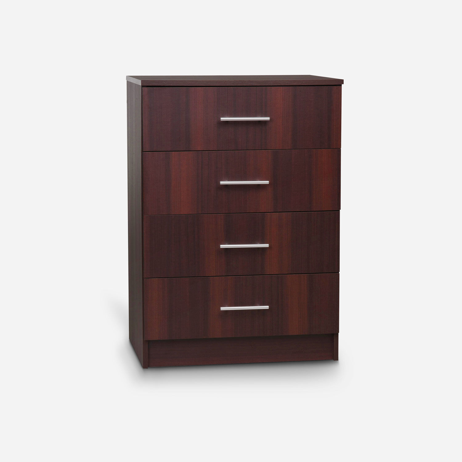 Cómoda Cajonera 4 Cajones Fénix Chocolate