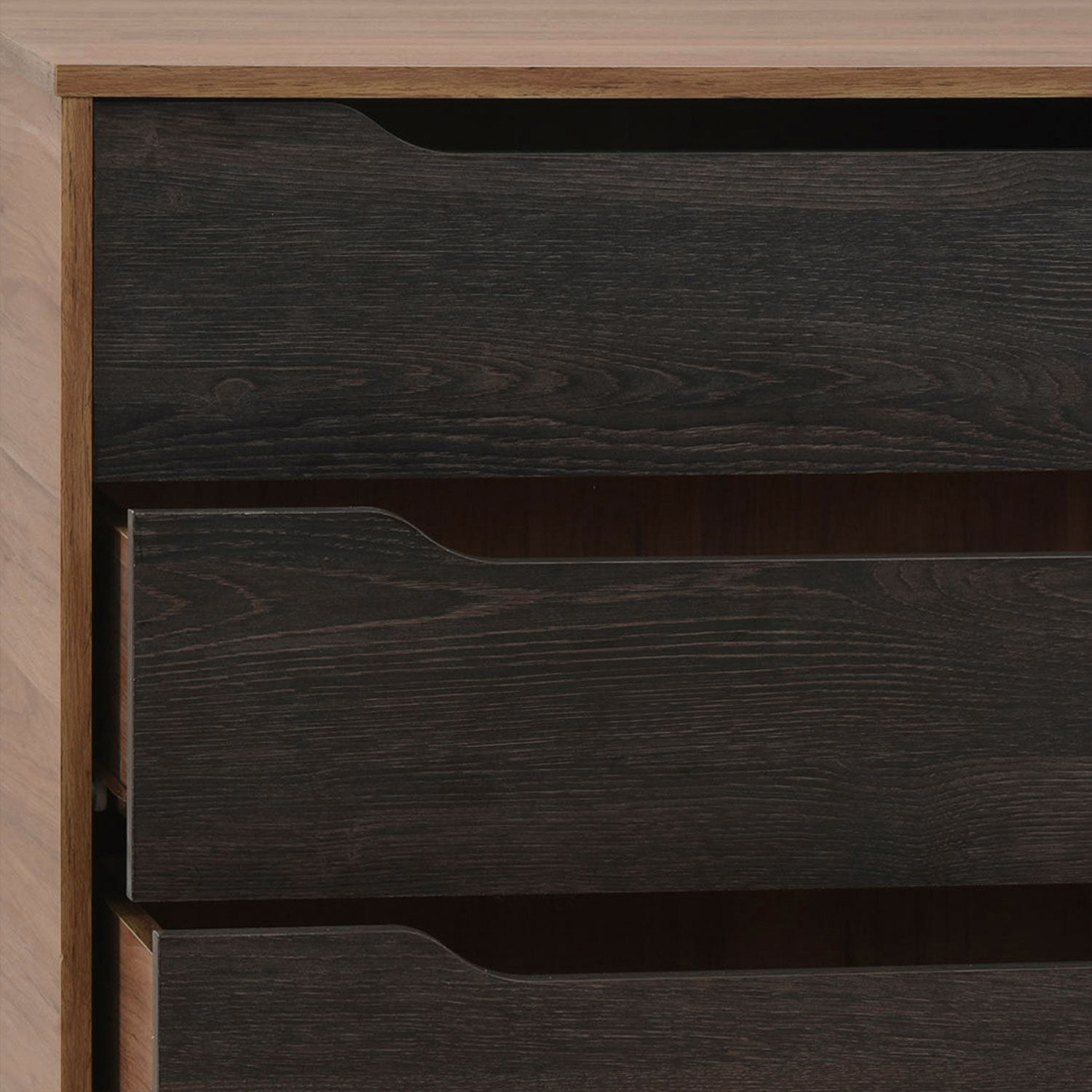 Cómoda Cajonera 4 Cajones Espresso