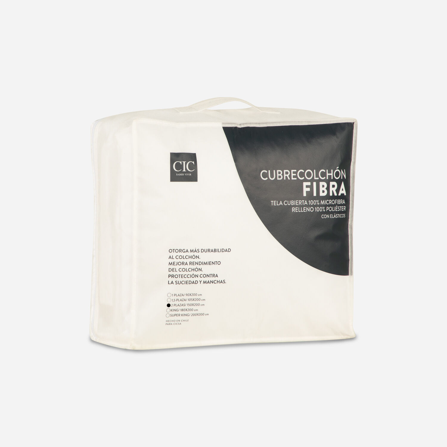 Cubrecolch&oacute;n Fibra 2 Plazas