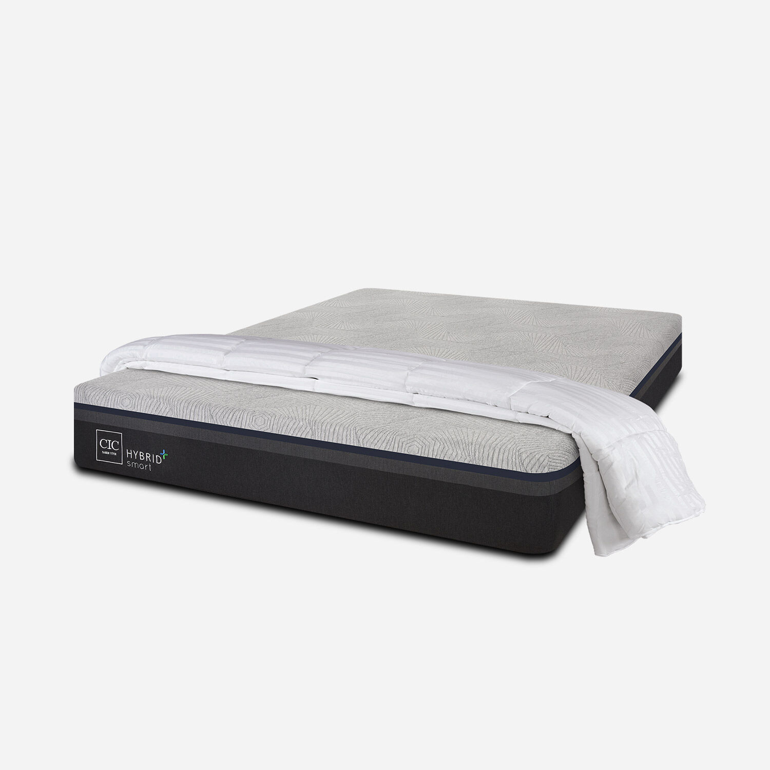Colch&oacute;n King Hybrid Plus 180x200 + Plum&oacute;n