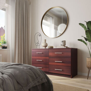 C&oacute;moda 6 Cajones Altair Wengue